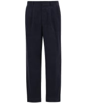 Men's Barbour Wallington Cord Trouser - Navy