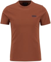 Men's Barbour International Small Logo Tee - Dark Ginger