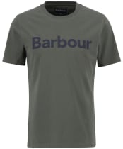 Men's Barbour Logo Tee - Thyme