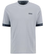 Men's Barbour International Heim Short Sleeve Cotton T-Shirt - Ultimate Grey