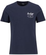 Men's Barbour Script Graphic T-Shirt - Navy