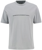 Men's Barbour International Motored T-Shirt - Ultimate Grey