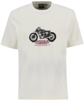 Men's Barbour International Cruise Graphic T-Shirt - Whisper White