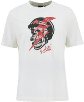 Men's Barbour International Flash Graphic T-Shirt - Whisper White