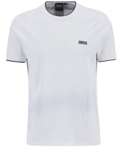 Men's Barbour International Seb Textured T-Shirt - Optic White