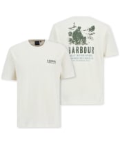 Men's Barbour Glencorse Relaxed Graphic T-Shirt - Whisper White