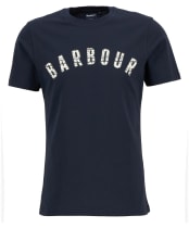 Men's Barbour Boughs Graphic T-Shirt - Navy