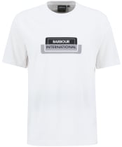 Men's Barbour International Optic T-Shirt - White