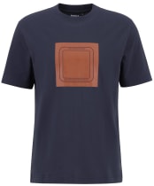 Men's Barbour International Loop Graphic T-Shirt - Dark Navy