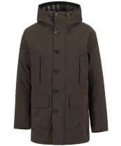 Men's Barbour Winter Beaufort Waterproof Parka - Black Oak
