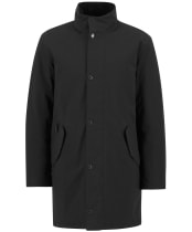 Men's Barbour Winter Powell Waterproof Jacket - Black