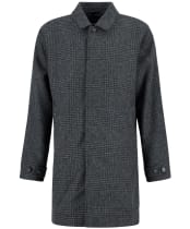 Men's Barbour Lorden Wool Overcoat - Charcoal