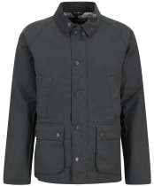 Men's Barbour Ambleside Waxed Jacket - Grey