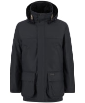 Men's Barbour Bleaberry Waxed Jacket - Navy