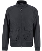 Men's Barbour Modern Royston Waxed Jacket - Navy