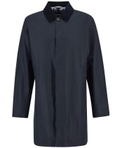 Men's Barbour Lorden Waxed Mac - Navy