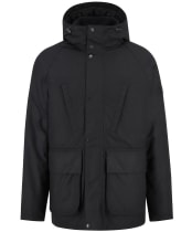 Men's Barbour International Oakdale Wax Jacket - Black