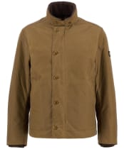 Men's Barbour International Mayburn Waxed Jacket - Sand