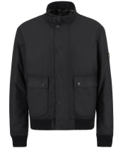 Men's Barbour International Traction Waxed Jacket - Black