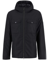 Men's Barbour International Blane Waxed Jacket - Black
