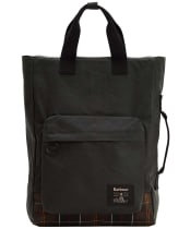 Barbour Field Wax Backpack - Sage / Classic