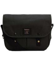 Barbour Field Wax Riever Crossbody Bag - Sage