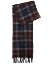 Barbour Braden Tartan Scarf - Midnight Oak Tartan