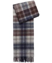 Barbour Brack Patchwork Tartan Scarf - Midnight Oak Tartan