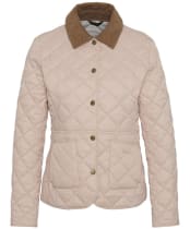 Women's Barbour Deveron Quilted Jacket - PRIMROSE PINK/IC