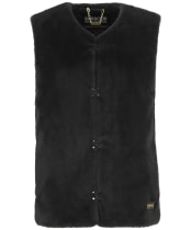 Mialn Fur Gilet - Black