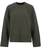 Women's Barbour Ashdon Knitted Jumper - Sage