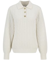Women's Barbour Evie Knitted Jumper - Cloud