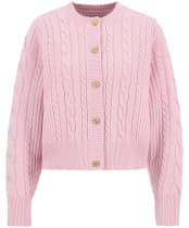 Women's Barbour Elina Knitted Cardigan - Cherry Blossom