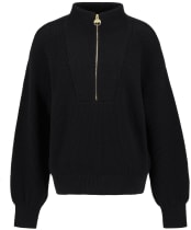 Women's Barbour International Rae Knitted Jumper - Black