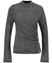 Women's Barbour International Monique Knitted Jumper - Black