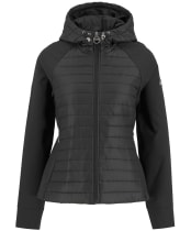 Women's Barbour International Valentina Quilted Sweat - Black