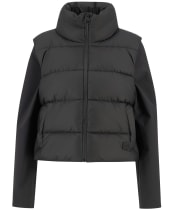 Women's Barbour International Phoenix Quilted Sweat - Black