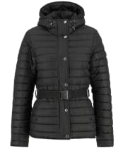 Women's Barbour International Jada Puffer Jacket - Black