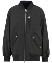 Women's Barbour International Kuala Showerproof Jacket - Black