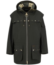 Women's Barbour Aberford Waxed Jacket - Archive Olive / Ancient