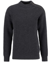 Men's Barbour Gearstone Textured Knit - Charcoal Marl