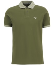 Men's Barbour Marlton Tailored Fit Polo Shirt - Wintermoss