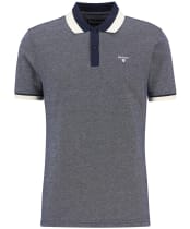 Men's Barbour Helwith Tailored Polo Shirt - Navy