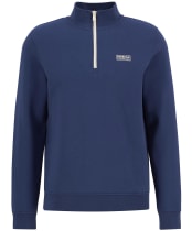 Men's Barbour International Clipper Funnel Neck Sweatshirt - Insignia Blue