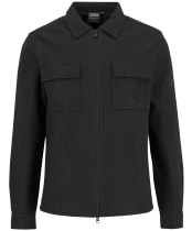 Men's Barbour International Walken Overshirt - Charcoal