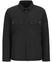 Men's Barbour International Padded Ariel Shirt Jacket - Black