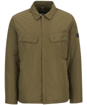 Men's Barbour International Padded Ariel Shirt Jacket - Light Sage