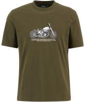 Men's Barbour International Cheney Graphic T-Shirt - Light Sage