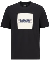 Men's Barbour International Moakes Graphic T-Shirt - Black