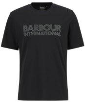 Men's Barbour International Essential Graphic T-Shirt - Black